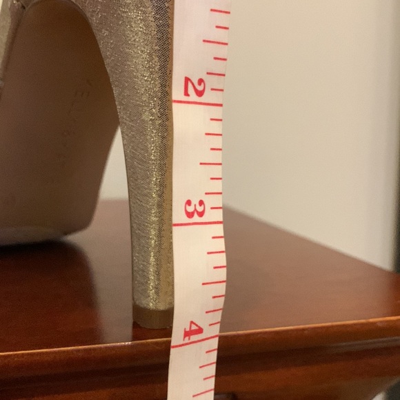 Kelly & Katie Gorgeous Gold/metallic/sparkling heels -Sz 9.5 - Picture 11 of 11